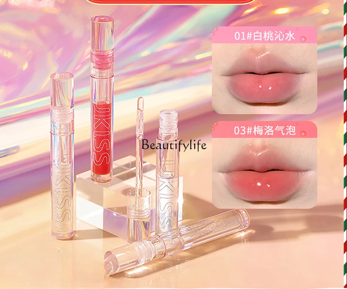 Lip Gloss Transparent Water Light Nourishing Moisturizing Lipstick Mirror Lip Balm
Lip Gloss Transparent Water Light Nourishing Moisturizing Lipstick Mirror Lip Balm