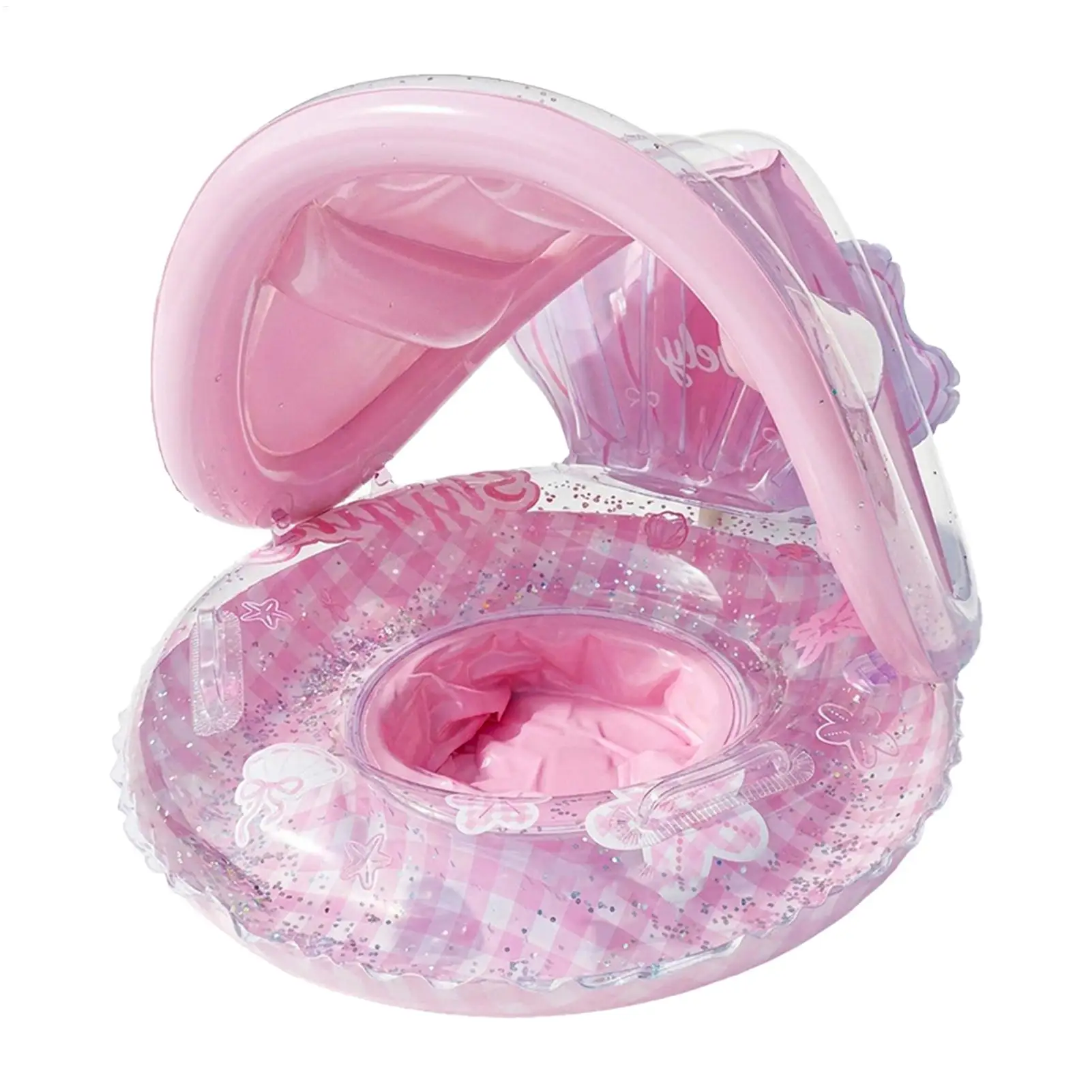 Kids Pool Float with Backrest Cute Swim Ring Pool Float with Canopy for Kids Beach Water Lake Summer Travel Vacation Party
Kids Pool Float with Backrest Cute Swim Ring Pool Float with Canopy for Kids Beach Water Lake Summer Travel Vacation Party