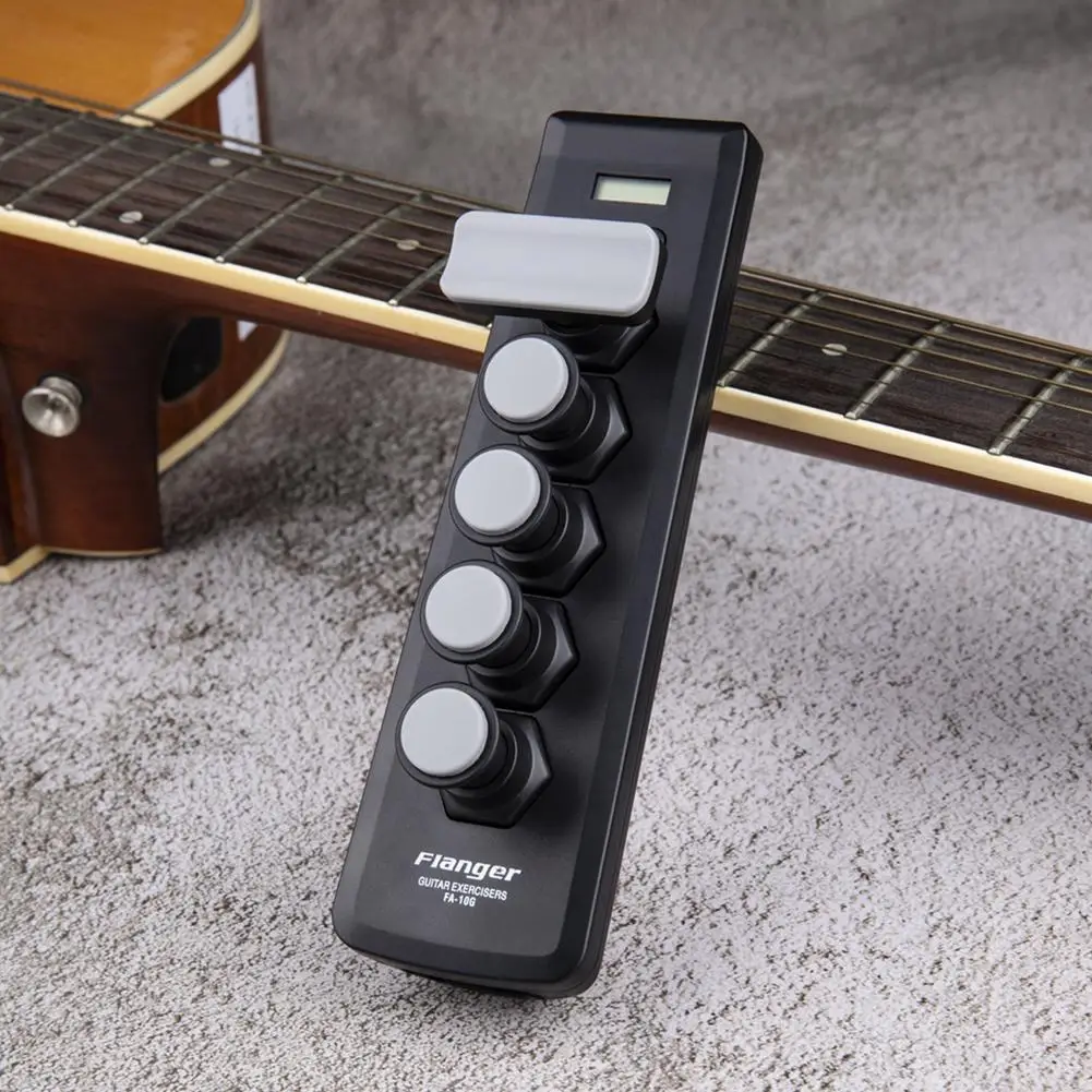 Flanger Guitar Trainer Finger Strengthener Expansion Hand Exerciser Electric Guitar Training Accessories
Flanger Guitar Trainer Finger Strengthener Expansion Hand Exerciser Electric Guitar Training Accessories
