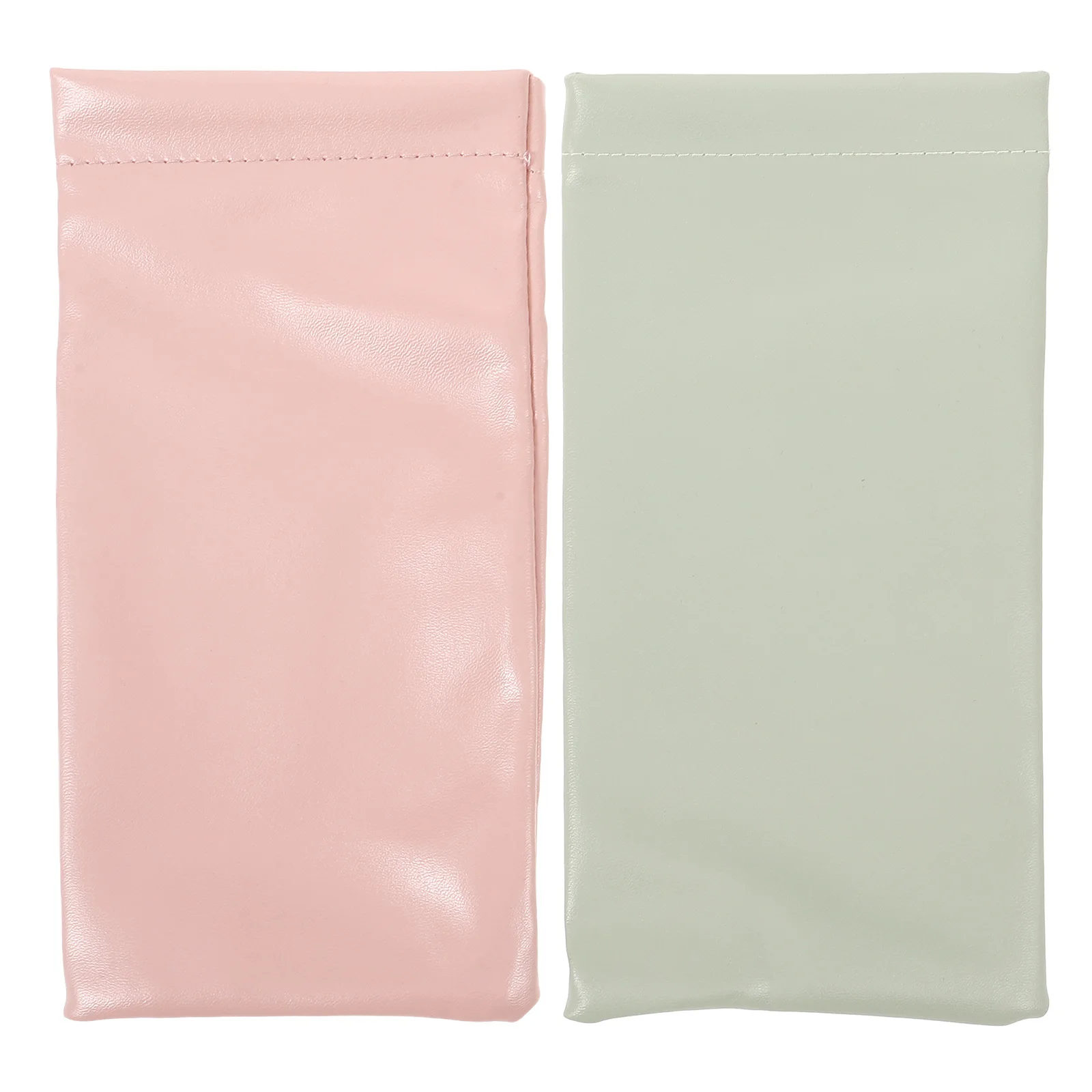 2pcs Pu Glasses Storage Bag, Soft Sunglasses Pouch For Women, Travel Case For Reading Outdoor, Eyeglass Holder, Small Reusable
2pcs Pu Glasses Storage Bag, Soft Sunglasses Pouch For Women, Travel Case For Reading Outdoor, Eyeglass Holder, Small Reusable