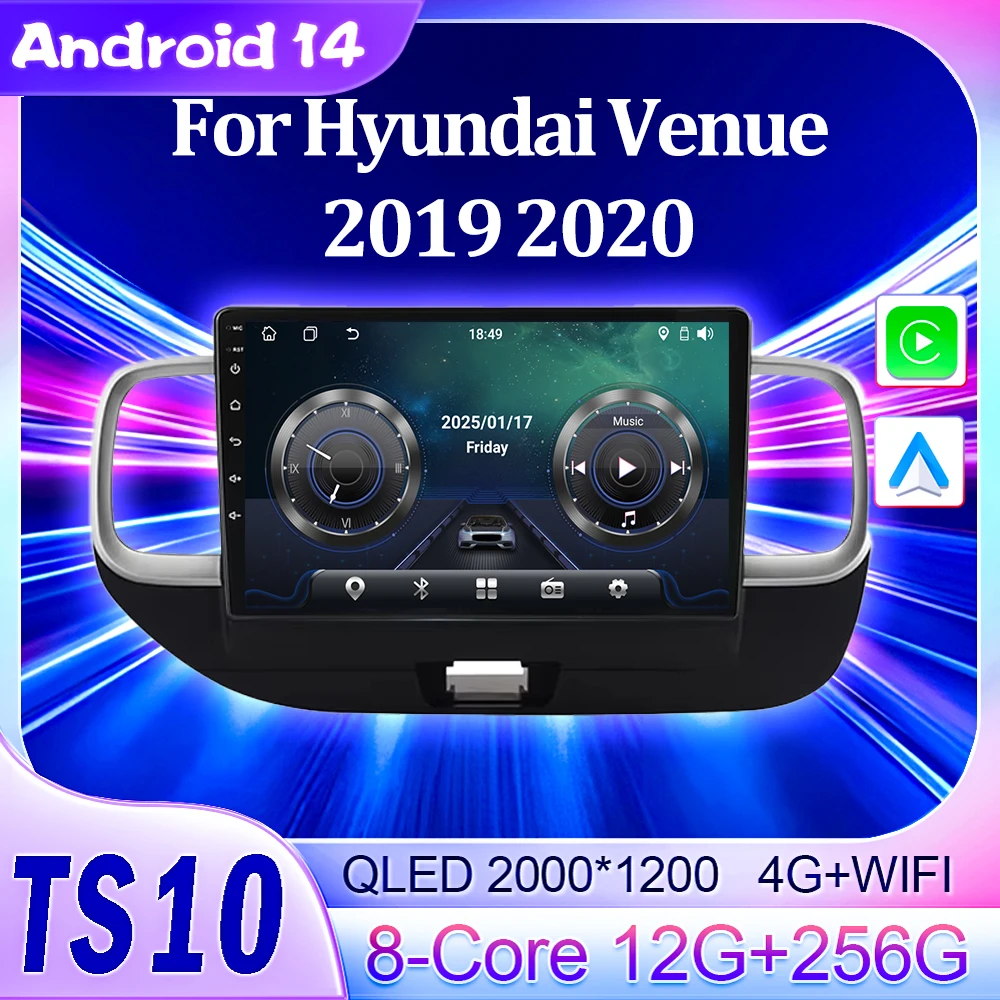 2Din Android автомобильный радиоприемник мультимедийный плеер для Hyundai Venue 2019 2020 авторадио CarPlay навигация GPS Wi-Fi сенсорный экран 8 ядер
2Din Android автомобильный радиоприемник мультимедийный плеер для Hyundai Venue 2019 2020 авторадио CarPlay навигация GPS Wi-Fi сенсорный экран 8 ядер