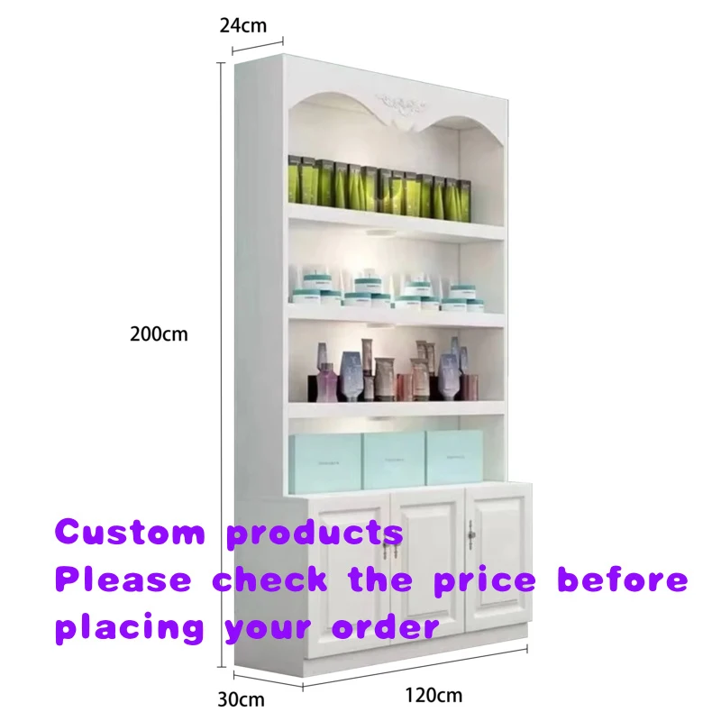 custom.Custom MDF Cosmetics Display Cabinet Beauty Salon Barber Shop and Mother and Product Showcase Shelf
custom.Custom MDF Cosmetics Display Cabinet Beauty Salon Barber Shop and Mother and Product Showcase Shelf