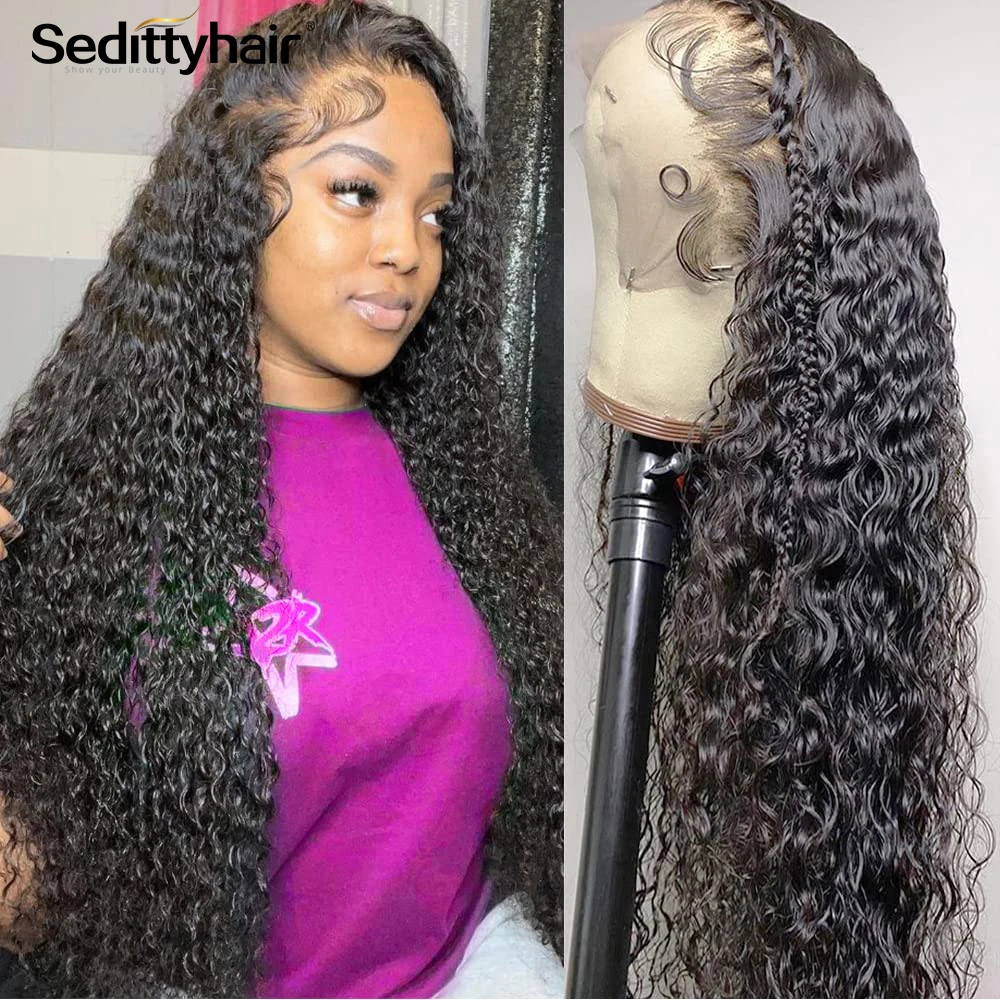 Deep Wave Lace Front Wig 13x4 Hd Lace Frontal Wig Curly Human Hair Wigs For Women Pre Plucked Brazilian Remy Hair 180 Density
Deep Wave Lace Front Wig 13x4 Hd Lace Frontal Wig Curly Human Hair Wigs For Women Pre Plucked Brazilian Remy Hair 180 Density