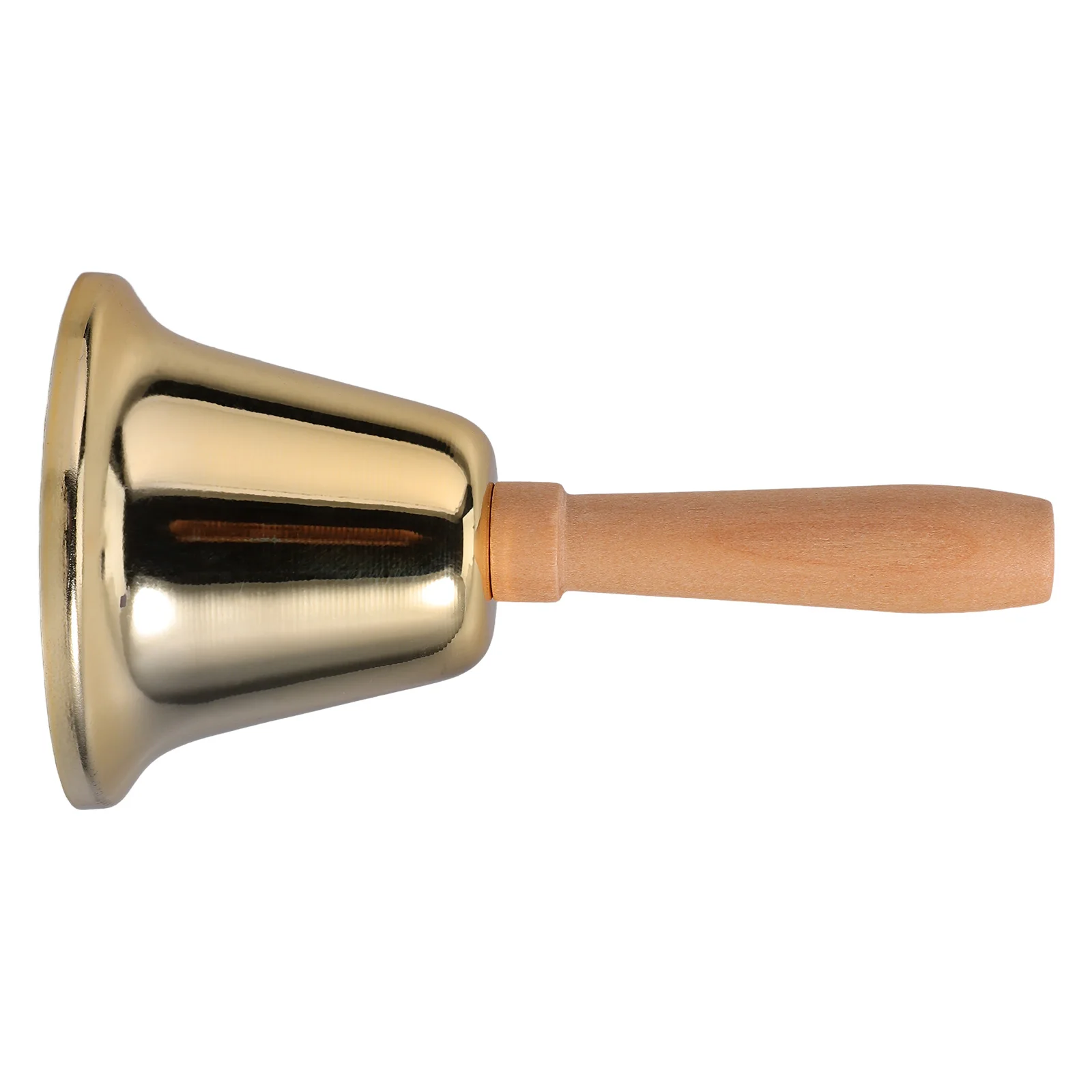 Handheld Metal Bell Loud Ringing Service Dinner Classroom Church Teacher Call Assistant Iron Wood Handle 11.6x6.3cm
Handheld Metal Bell Loud Ringing Service Dinner Classroom Church Teacher Call Assistant Iron Wood Handle 11.6x6.3cm