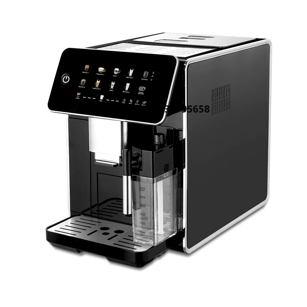 Home Full Automatic Cafetera Maquinas De Cafe Smart Coffee Makers Coffee Making Machine Espresso Coffee Machine with Grinder 
Home Full Automatic Cafetera Maquinas De Cafe Smart Coffee Makers Coffee Making Machine Espresso Coffee Machine with Grinder