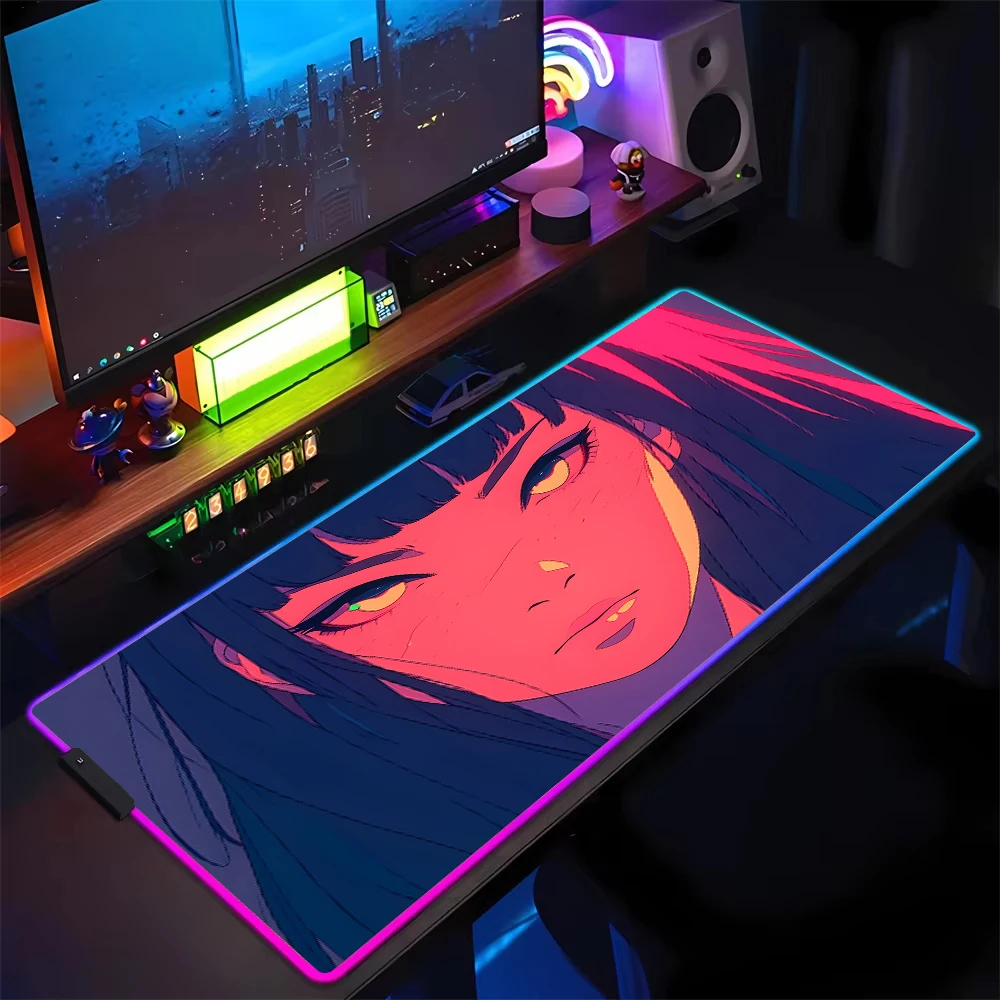 RGB LED Glow Gaming mouse pad Smooth surface professional level game operation area precise positioning of rubber non-slip base
RGB LED Glow Gaming mouse pad Smooth surface professional level game operation area precise positioning of rubber non-slip base