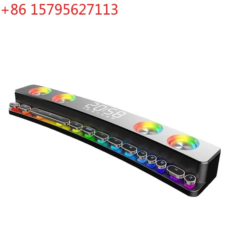 SH39AI Bluetooth audio computer speaker home wireless stereo e-sports 3d surround super heavy bass sound
SH39AI Bluetooth audio computer speaker home wireless stereo e-sports 3d surround super heavy bass sound