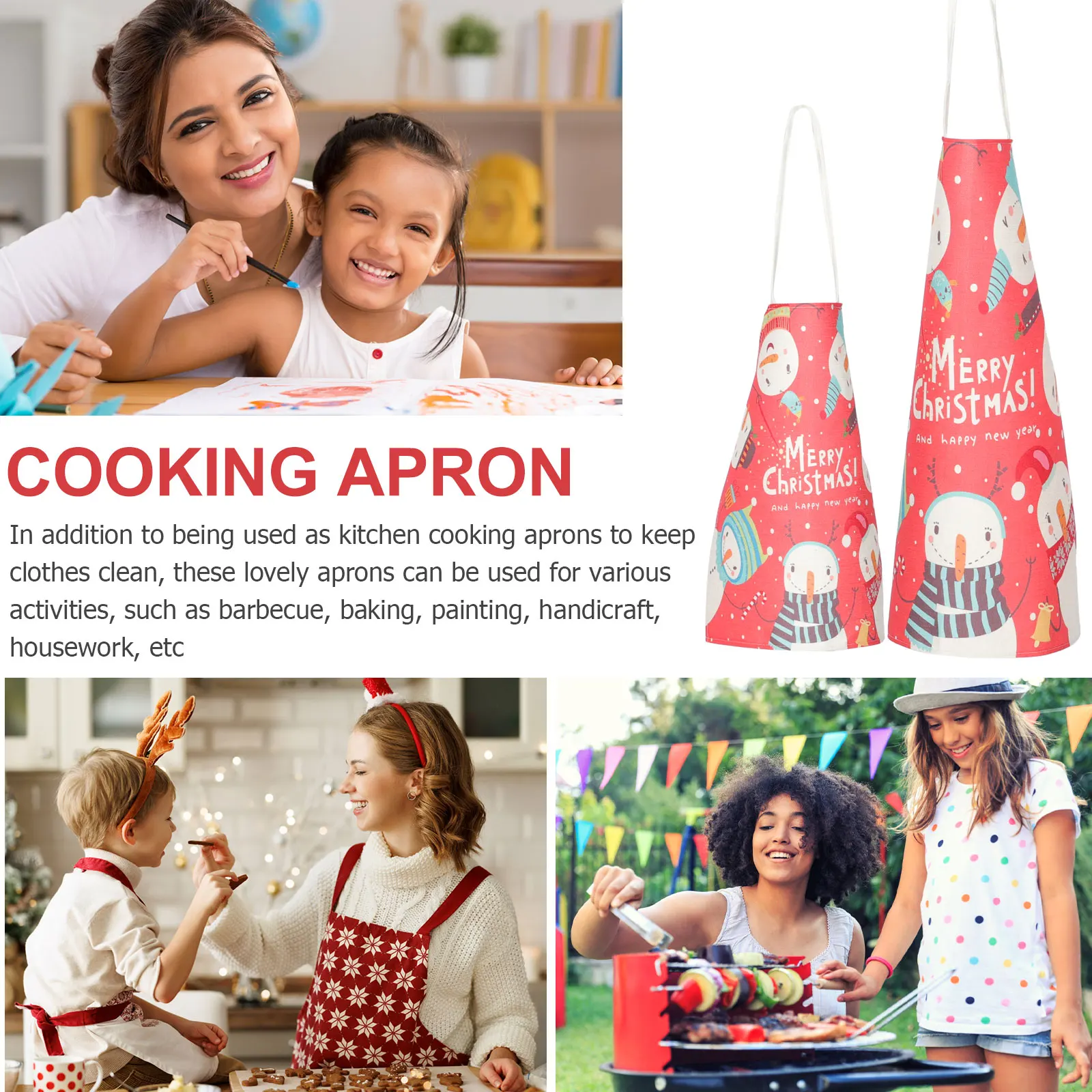 2pcs Parent child Flax Apron 68x55 47x38 Cartoon Pattern Oil resistant Kitchen Supply Wear resistant Household
2pcs Parent child Flax Apron 68x55 47x38 Cartoon Pattern Oil resistant Kitchen Supply Wear resistant Household