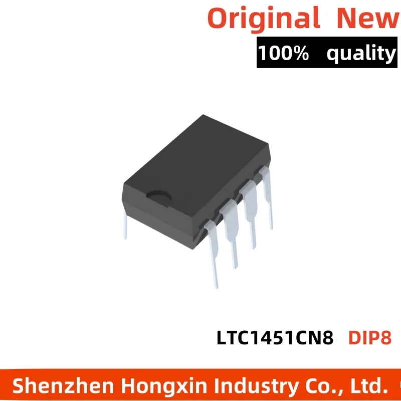 1 piece of LTC1451 LTC1451CN8 LTC1451CNB DIP8 SN8P2706APB digital to analog converter chip
1 piece of LTC1451 LTC1451CN8 LTC1451CNB DIP8 SN8P2706APB digital to analog converter chip