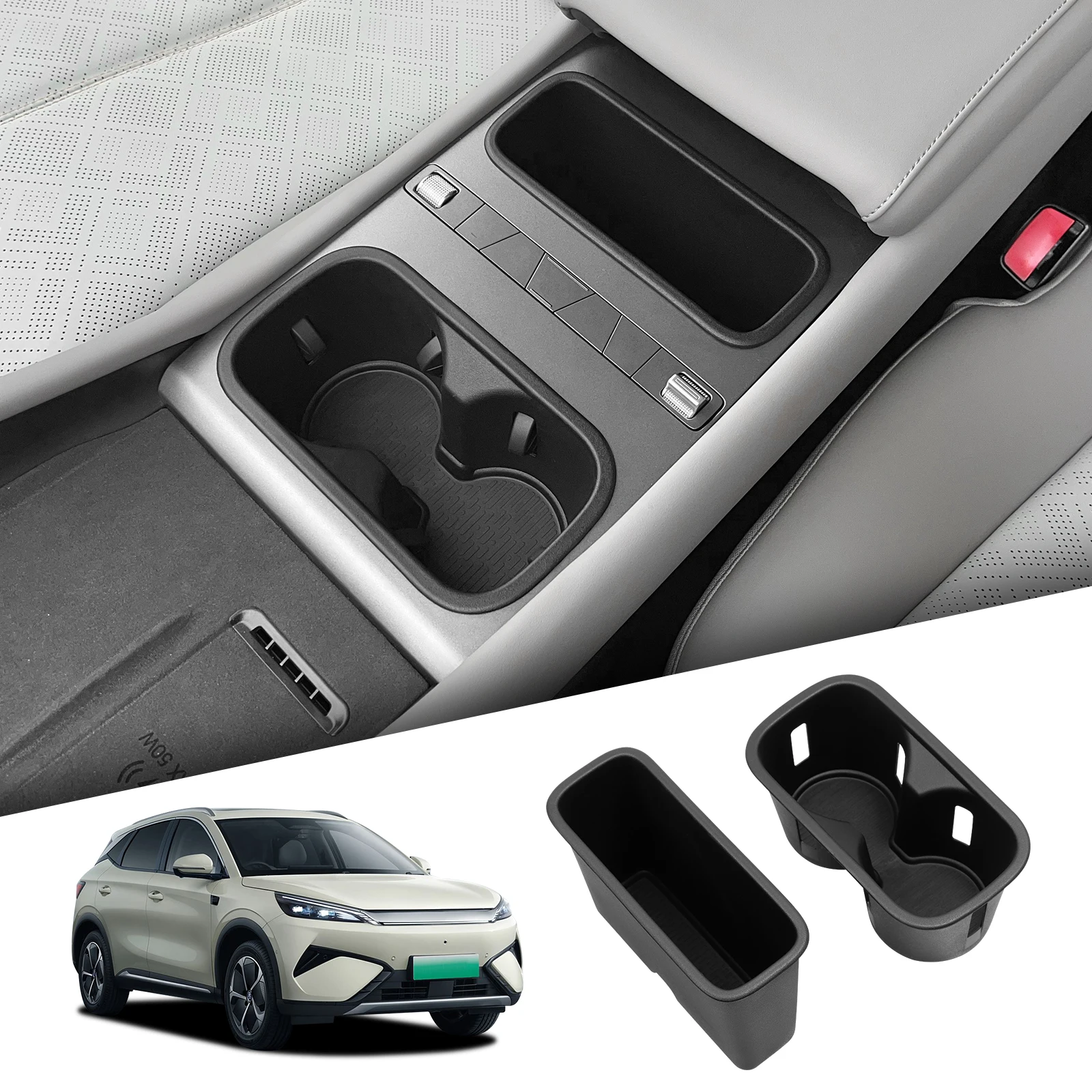 SMABEE for BYD ATTO3 ATTO 3 YUAN PLUS 2025 2026 Central Water Cup Holder Storage TPE Shock-Absorbing Tidying Accessories 2PCS
SMABEE for BYD ATTO3 ATTO 3 YUAN PLUS 2025 2026 Central Water Cup Holder Storage TPE Shock-Absorbing Tidying Accessories 2PCS