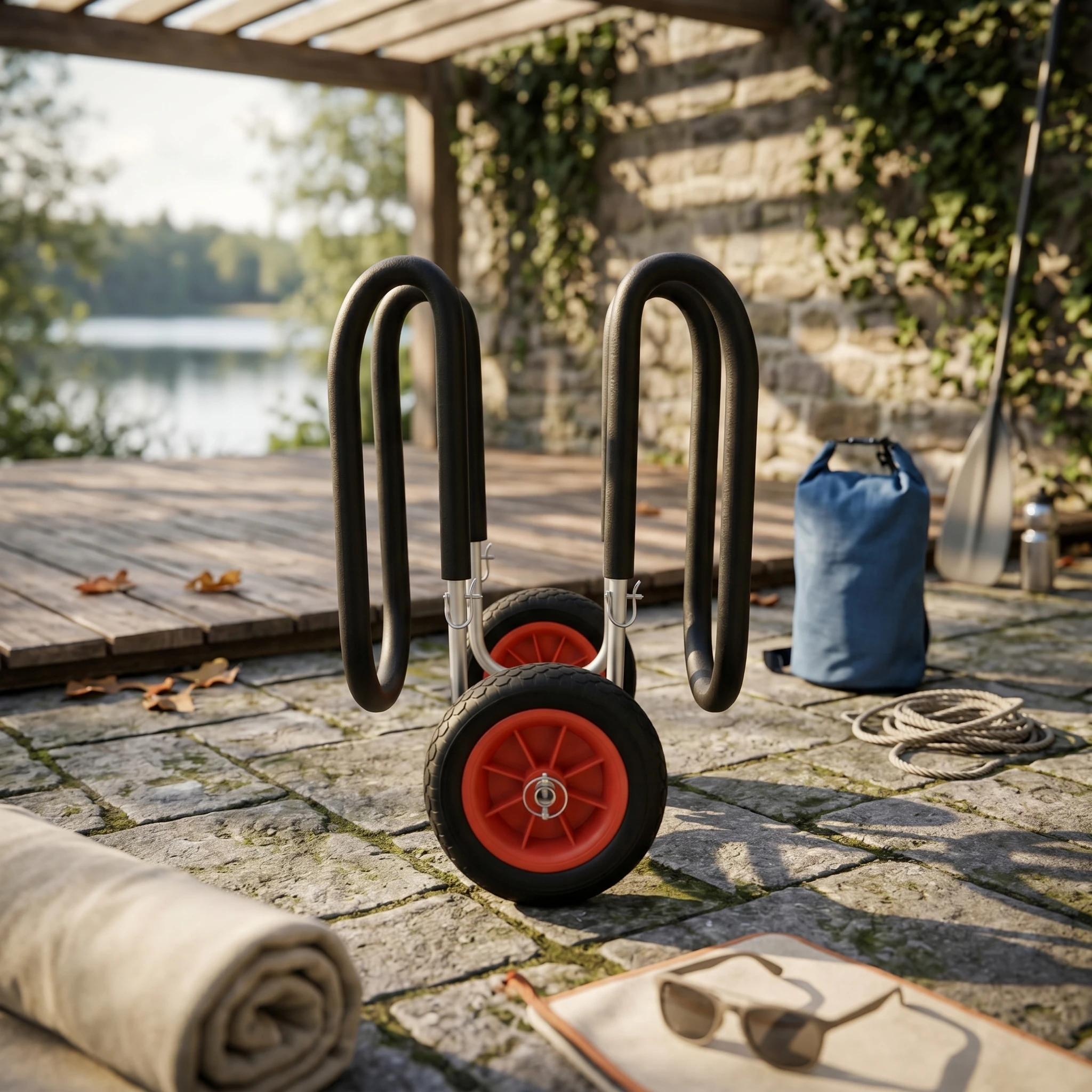 Surfboard Transport Trolley Aluminum SUP Transport Trolley Paddle Board Trolley U-Shaped Handles Surfboard Carrier Large Wheels
Surfboard Transport Trolley Aluminum SUP Transport Trolley Paddle Board Trolley U-Shaped Handles Surfboard Carrier Large Wheels