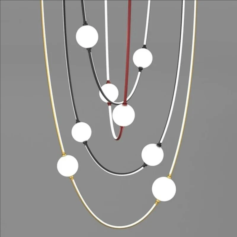 Nordic living room curved chandelier designer minimalist restaurant bar counter exhibition hall long decorative pendant light
Nordic living room curved chandelier designer minimalist restaurant bar counter exhibition hall long decorative pendant light