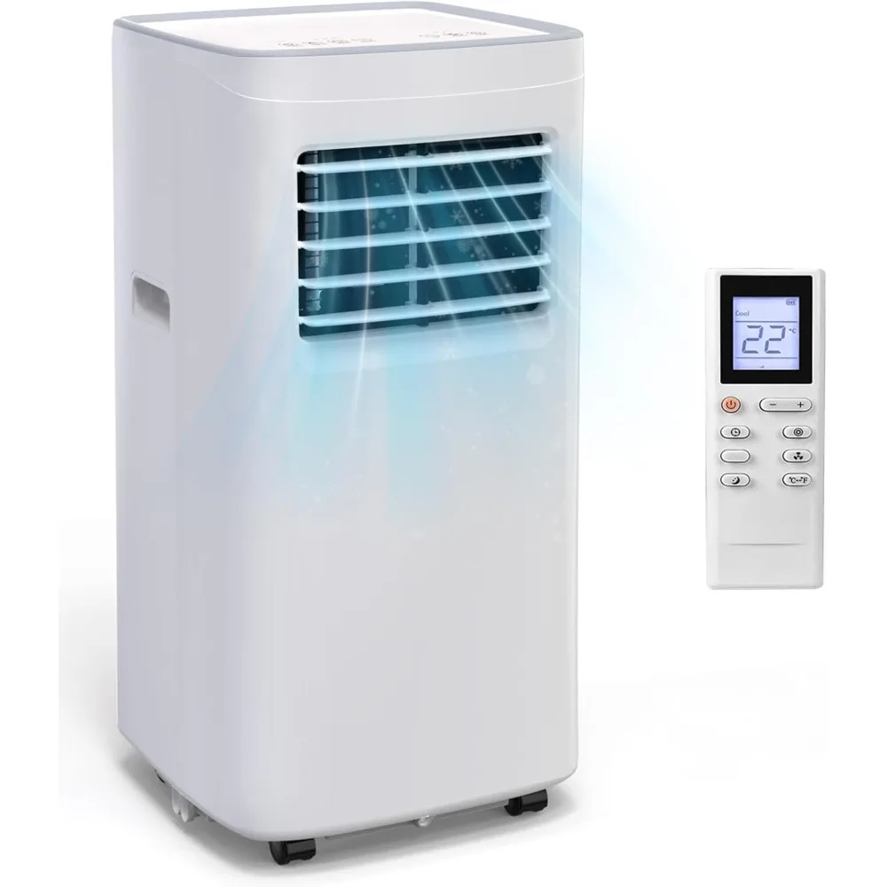 Portable Air Conditioners,8500 BTU portable ac up to 360 Sq,3 IN 1 with Remote Control,Sleep Mode, Windows kit,White
Portable Air Conditioners,8500 BTU portable ac up to 360 Sq,3 IN 1 with Remote Control,Sleep Mode, Windows kit,White