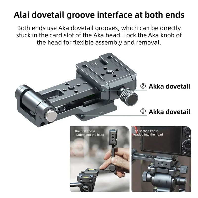 Camera L-Holder Arca Quick Release Plate Vertical Filming Mount W 1/4Inch Cold Shoe For SLR DSLR Camera Bracket
Camera L-Holder Arca Quick Release Plate Vertical Filming Mount W 1/4Inch Cold Shoe For SLR DSLR Camera Bracket