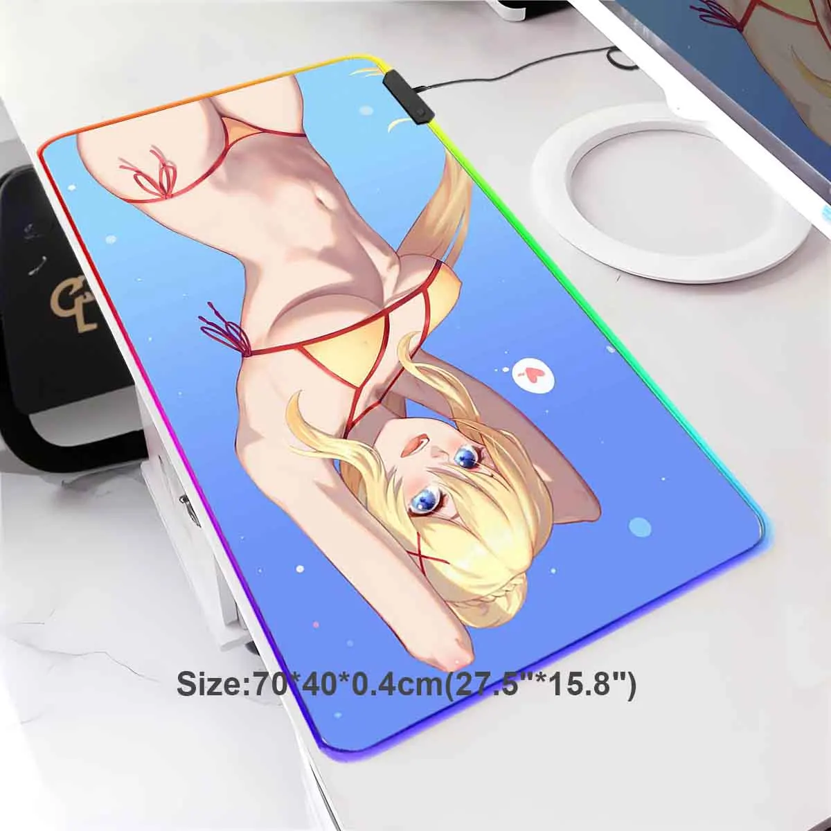 Anime KonoSuba Large Non-slip Mouse Pad LED Backlit Lalatina Ford Dustines Leopard Mouse Pad Table Overwatch Gaming Keyboard Mat
Anime KonoSuba Large Non-slip Mouse Pad LED Backlit Lalatina Ford Dustines Leopard Mouse Pad Table Overwatch Gaming Keyboard Mat