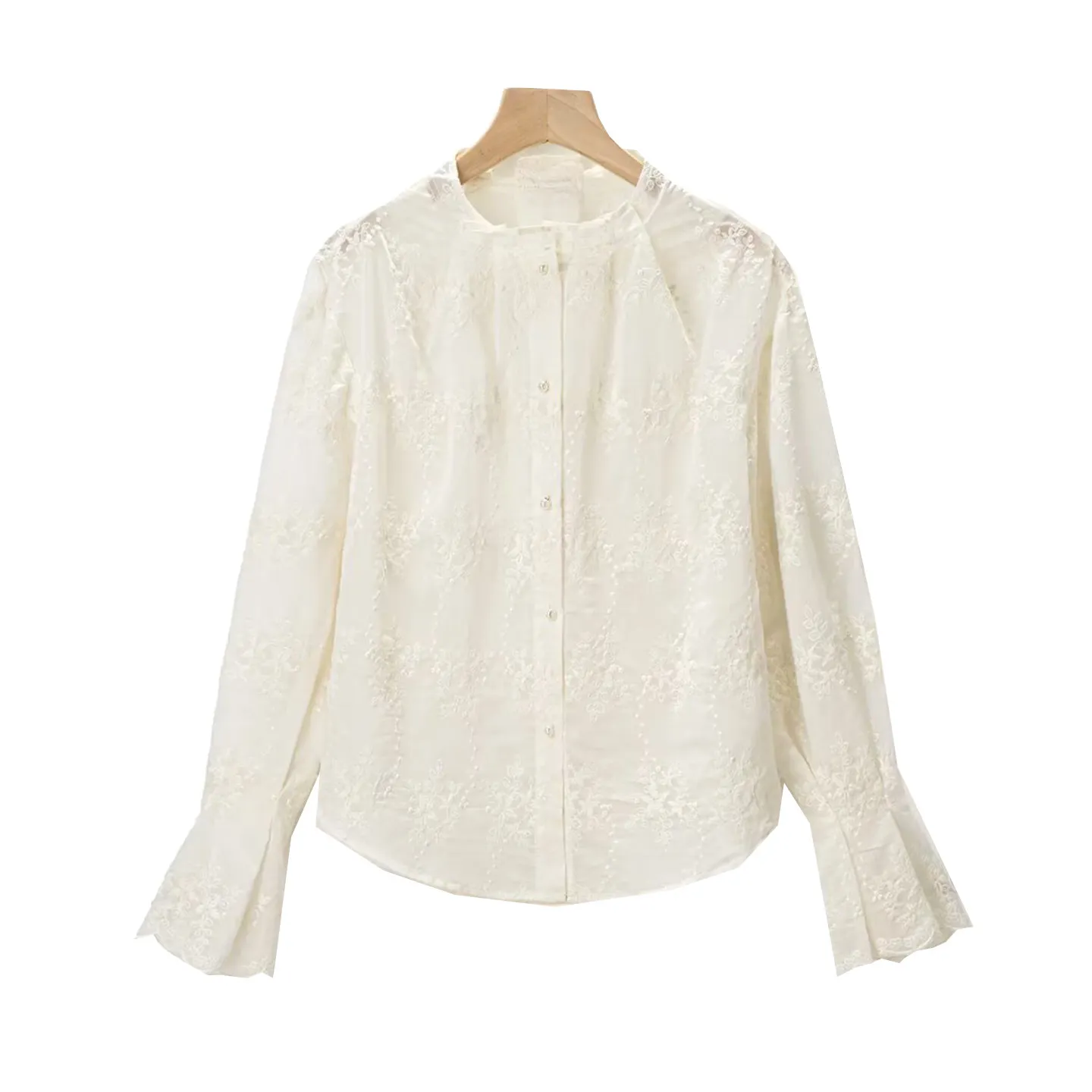 Women's Faion Spring 2026 Lace Sve Blouse Personali Match Inner Wear Long Sve round Ne Embroidered European Sle
Women's Faion Spring 2026 Lace Sve Blouse Personali Match Inner Wear Long Sve round Ne Embroidered European Sle