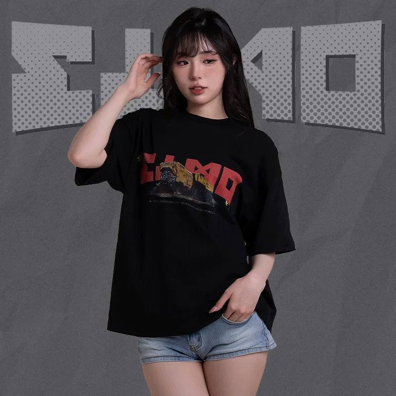 Girls Frontline 2:Exilium ELMO Cosplay Cotton Short Sleeves T-shirt Casual Tops Summer Men Women Clothing Game Fashion Official
Girls Frontline 2:Exilium ELMO Cosplay Cotton Short Sleeves T-shirt Casual Tops Summer Men Women Clothing Game Fashion Official