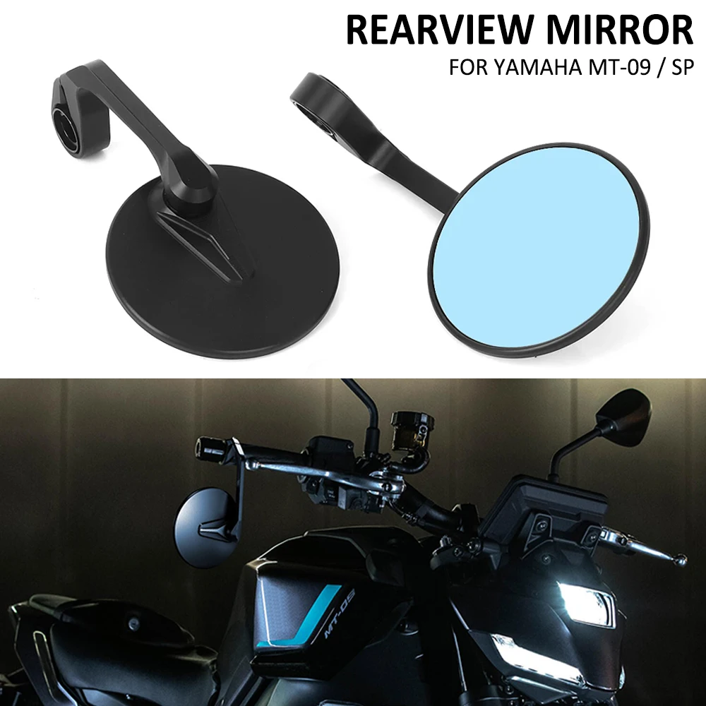 2024 2025 For YAMAHA MT 09 MT09 SP MT-09 Handlebar End Mirror Side Adjustable Motorcycle Accessories Black With Blue Lenses
2024 2025 For YAMAHA MT 09 MT09 SP MT-09 Handlebar End Mirror Side Adjustable Motorcycle Accessories Black With Blue Lenses
