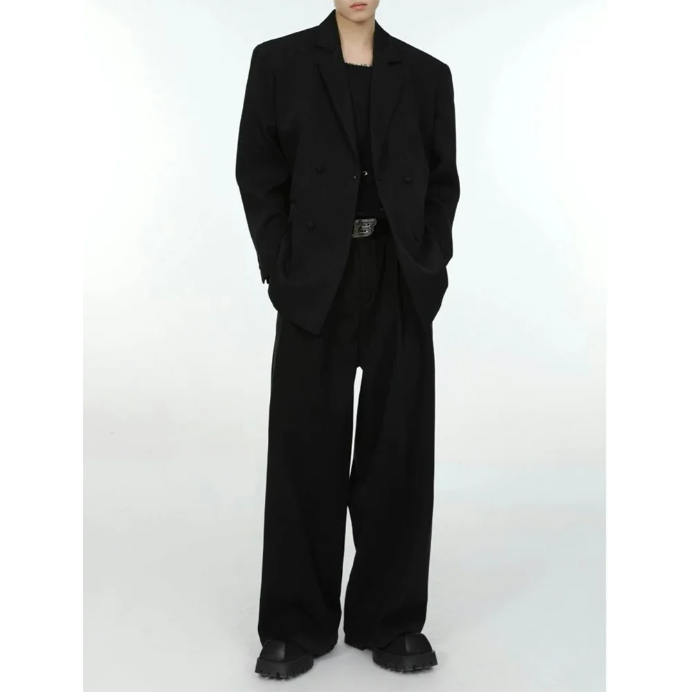 Handsome Men's Suit 2 Piecs Blazer Pants Peak Lapel Double Breasted Business Work Suit Banquet Coustome
Handsome Men's Suit 2 Piecs Blazer Pants Peak Lapel Double Breasted Business Work Suit Banquet Coustome