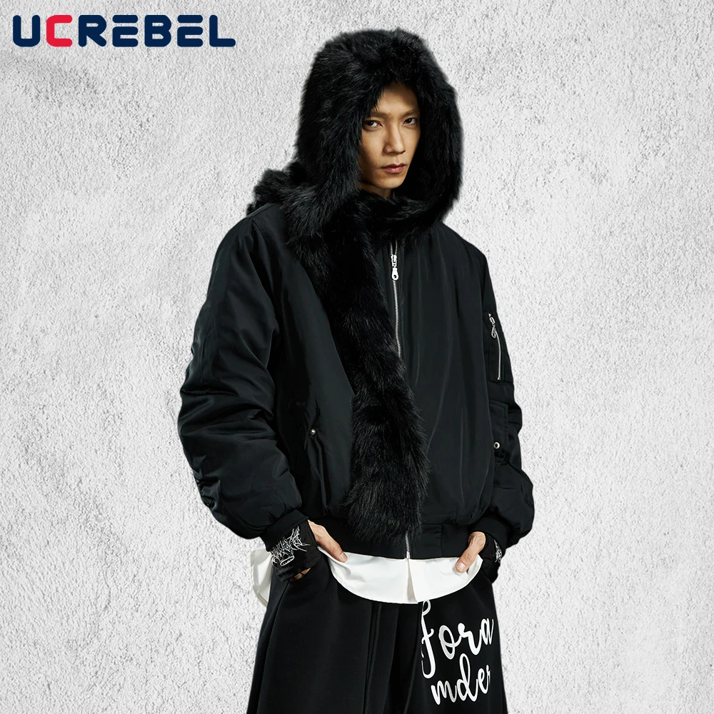 Letter Embroidery Spliced Hooded Padded Jacket Mens Removable Hat Winter High Street Loose Long Sleeve Thick Quilted Jacket Man
Letter Embroidery Spliced Hooded Padded Jacket Mens Removable Hat Winter High Street Loose Long Sleeve Thick Quilted Jacket Man