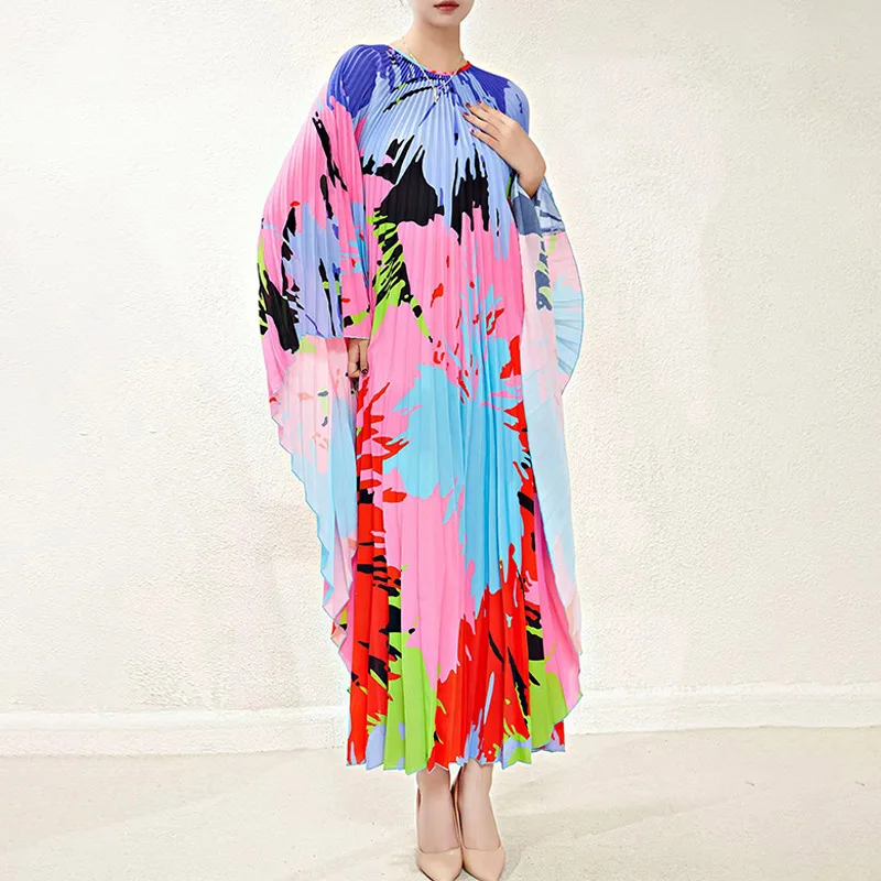 2025 New Top Quality ISSEYS MIYAKES Dresses Women's Printed Irregular Loose Skirt Vacation Style Pleated Long Skirt
2025 New Top Quality ISSEYS MIYAKES Dresses Women's Printed Irregular Loose Skirt Vacation Style Pleated Long Skirt
