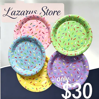 Birthday Party Paper Plates 7 Inch – Disposable Printed Dessert Plates with Matching Cups, Table Decor Supplies for Kids & Adult Celebrations
Birthday Party Paper Plates 7 Inch – Disposable Printed Dessert Plates with Matching Cups, Table Decor Supplies for Kids & Adult Celebrations