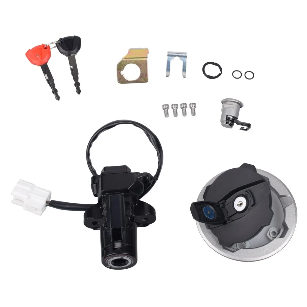 Ignition Switch Cylinder Fuel Tank Cap Cover Lock Set for Kawasaki For EX400 400 2018 2019 2020 2021 2022 2023
Ignition Switch Cylinder Fuel Tank Cap Cover Lock Set for Kawasaki For EX400 400 2018 2019 2020 2021 2022 2023