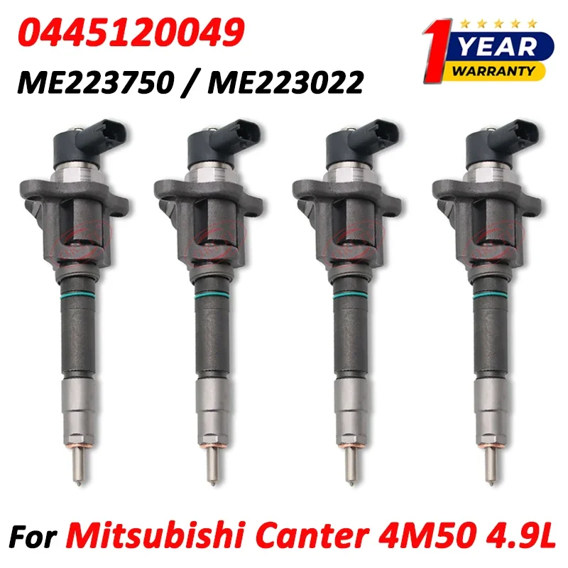 4pcs 0445120049 New Inector Nozzle ME223750 ME223002 For Mitsubishi Canter 4M50 4.9L
4pcs 0445120049 New Inector Nozzle ME223750 ME223002 For Mitsubishi Canter 4M50 4.9L