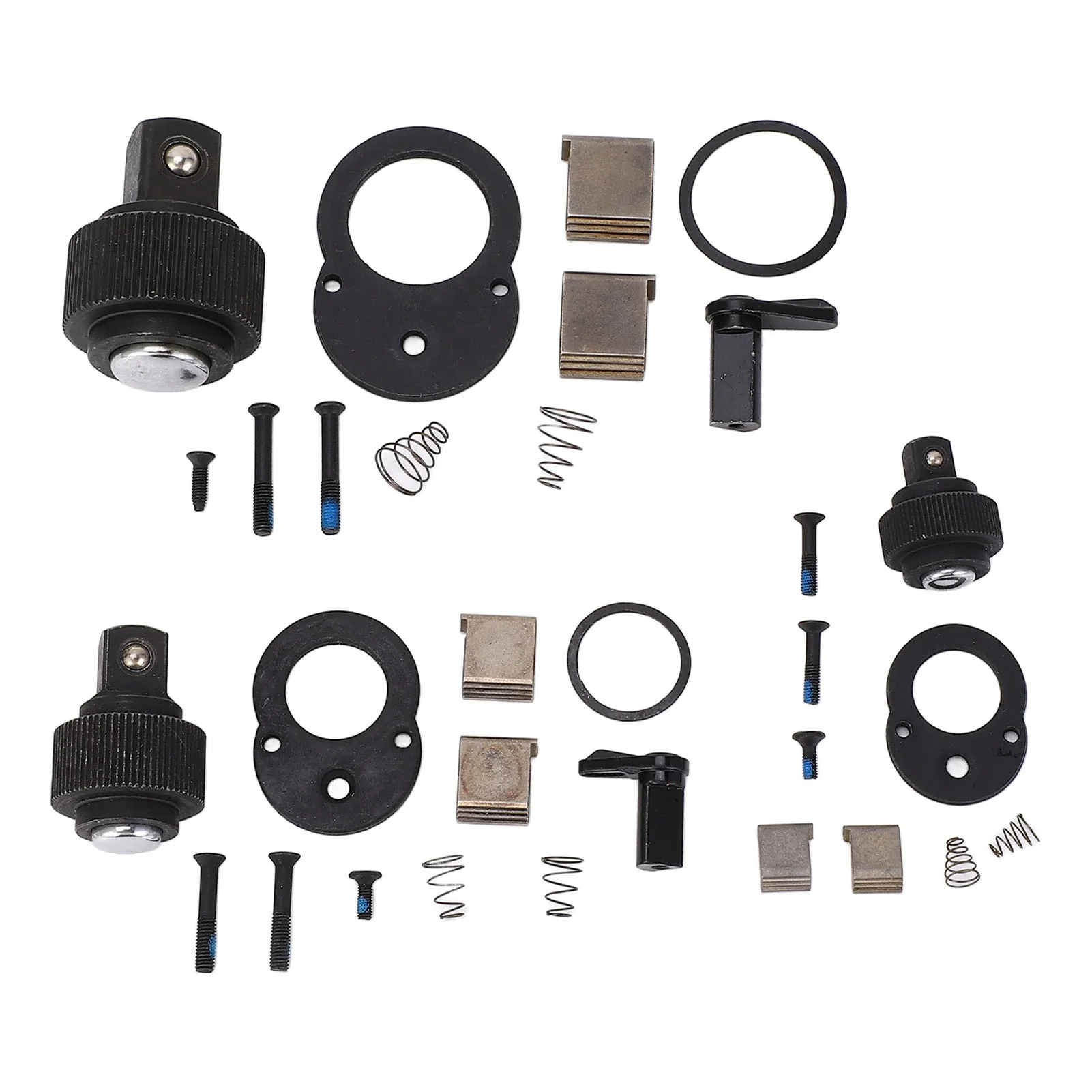 72-Tooth CR-V Steel Ratchet Repair Kit - Socket Wrench Gear Head Replacement Accessories
72-Tooth CR-V Steel Ratchet Repair Kit - Socket Wrench Gear Head Replacement Accessories