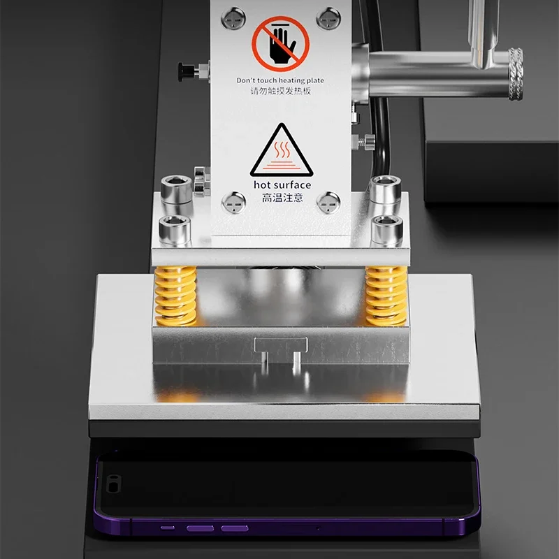Multifunctional Dual-Preheating Pressure-Holding Machine for Hot-Pressing Repair of Mobile Phone Screen and Back Cover Bracket F
Multifunctional Dual-Preheating Pressure-Holding Machine for Hot-Pressing Repair of Mobile Phone Screen and Back Cover Bracket F