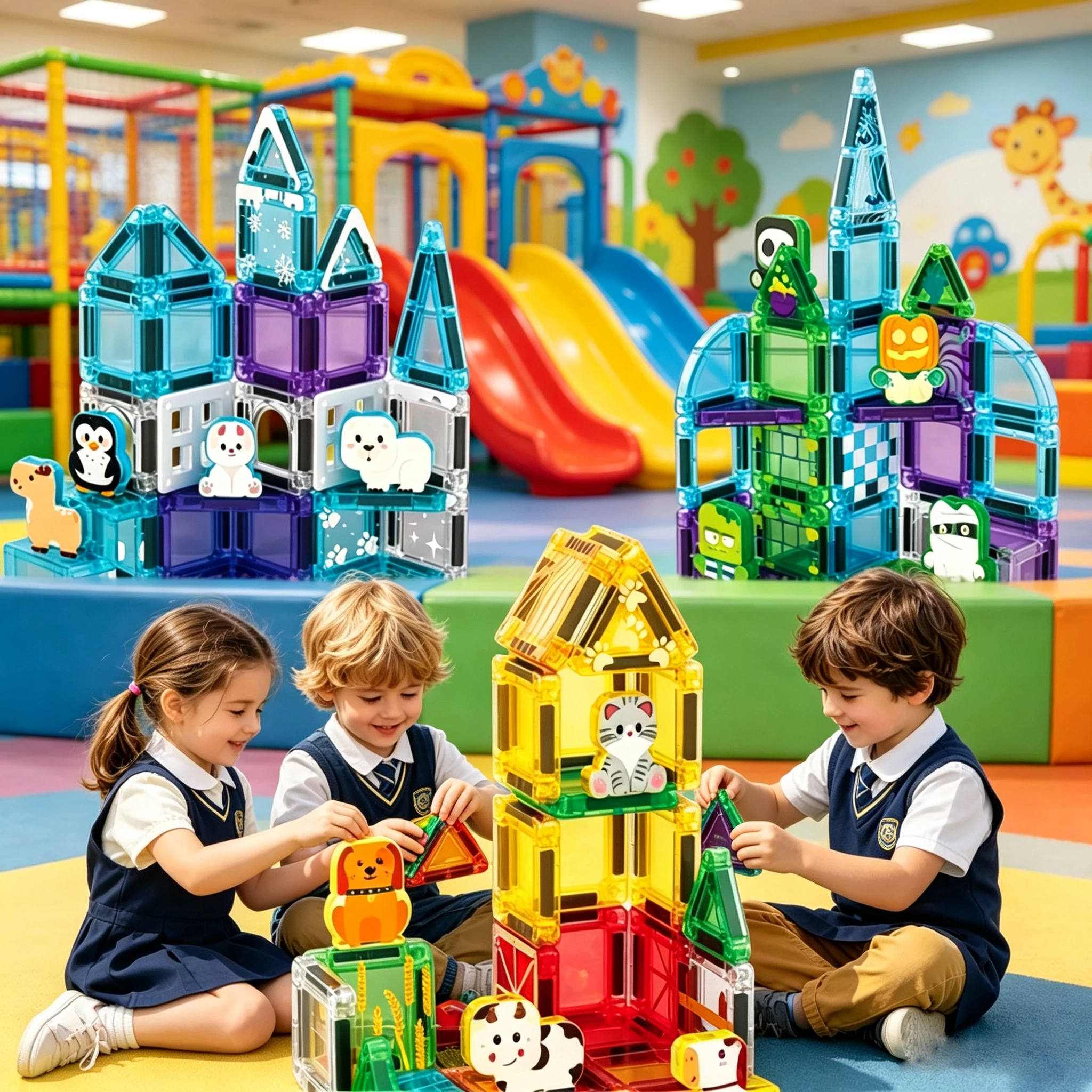 NEW Mini Color Window Magnetic Sheet ortable Travel portableSet 3.75cm Magnetic Building Block Toy Holiday and Birthday Gifts
NEW Mini Color Window Magnetic Sheet ortable Travel portableSet 3.75cm Magnetic Building Block Toy Holiday and Birthday Gifts