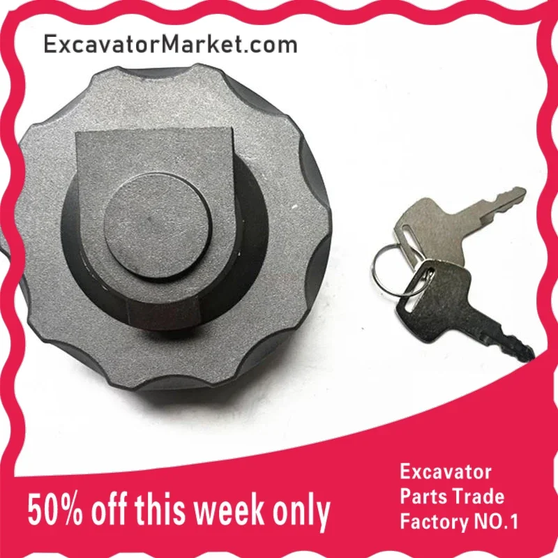 Excavator Accessories Parts ForR55/60-7 R215/225/210-7/225-9 HYUNDAI Excavator fuel tank cap anti-theft lock
Excavator Accessories Parts ForR55/60-7 R215/225/210-7/225-9 HYUNDAI Excavator fuel tank cap anti-theft lock