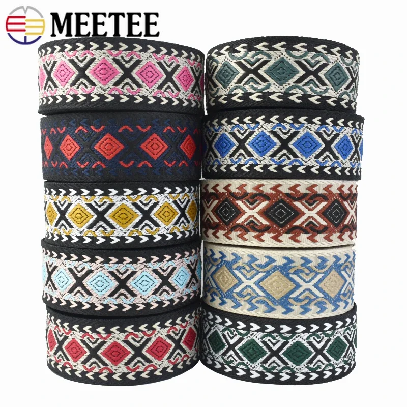 1-5M 38/50mm Ethnic Jacquard Webbing Tape For Bag Strap Replace Ribbon Bands Clothes Decor Belt Bias Band DIY Sewing Accessories
1-5M 38/50mm Ethnic Jacquard Webbing Tape For Bag Strap Replace Ribbon Bands Clothes Decor Belt Bias Band DIY Sewing Accessories