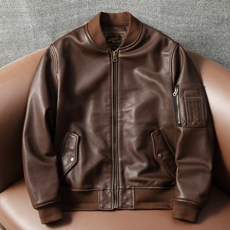 Harley Men's ort Leather Jaet Faion Urban Sle Autumn Winter Outerwear Slim Fit Zipper Closure Long Sve Baseball Co...
Harley Men's ort Leather Jaet Faion Urban Sle Autumn Winter Outerwear Slim Fit Zipper Closure Long Sve Baseball Co...