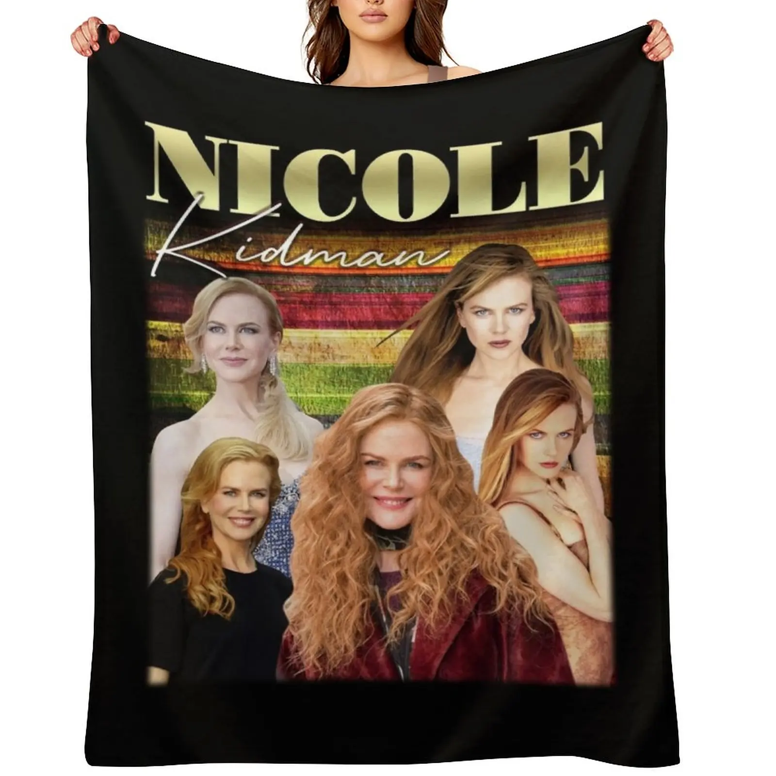 N. Kidman Throw Blanket Luxury Throw Decoratives Soft Plaid for babies Blankets
N. Kidman Throw Blanket Luxury Throw Decoratives Soft Plaid for babies Blankets