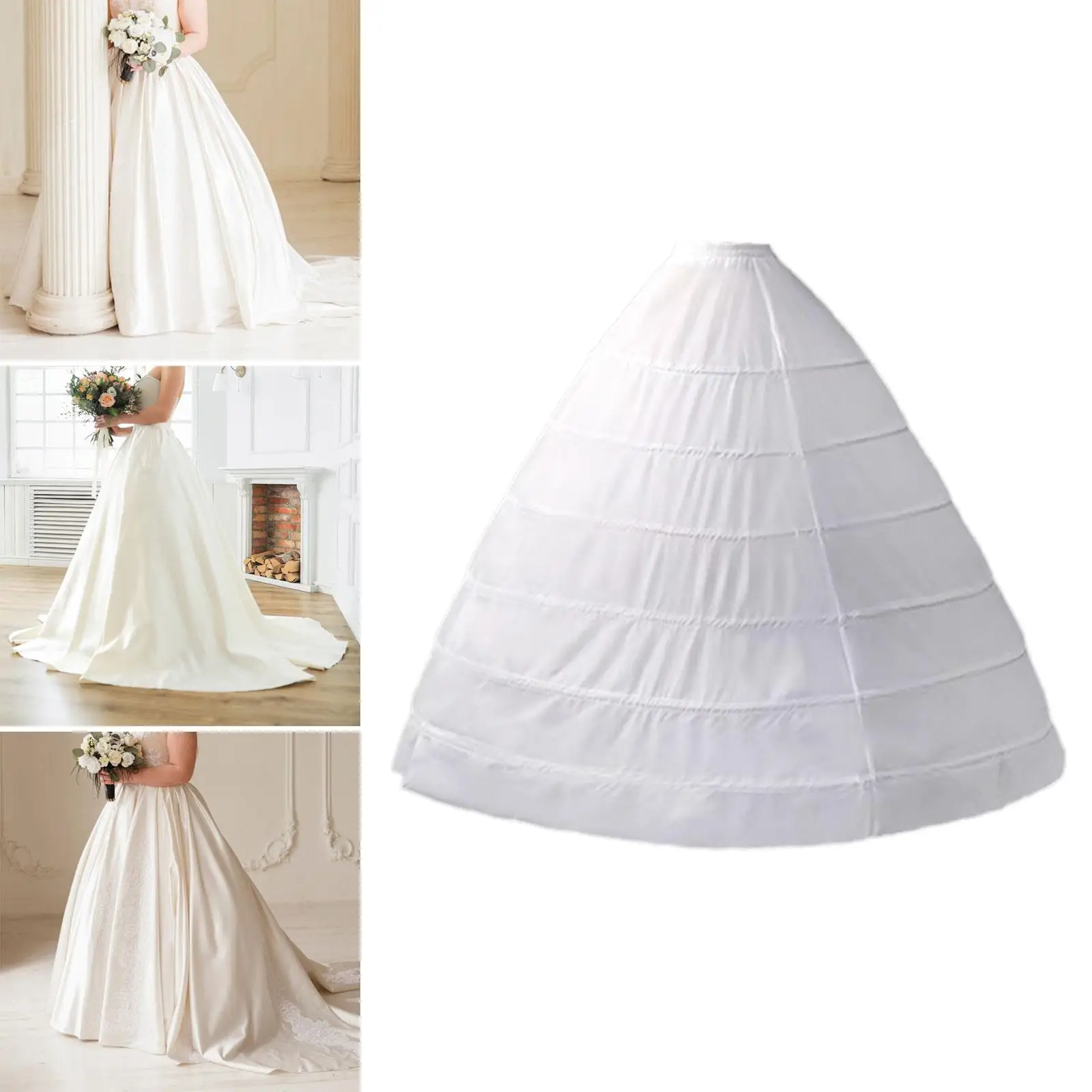 Women Crinoline Petticoat A Line Costume Accessories Bridal Dress Petticoat for Holiday Ceremonies Banquet Performances Wedding
Women Crinoline Petticoat A Line Costume Accessories Bridal Dress Petticoat for Holiday Ceremonies Banquet Performances Wedding