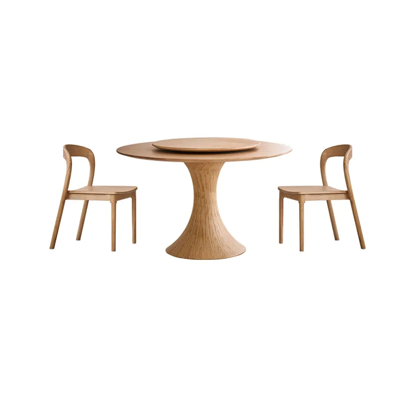 LMM rock slab round dining table small apartment retro simple household small waist belt turntable
LMM rock slab round dining table small apartment retro simple household small waist belt turntable