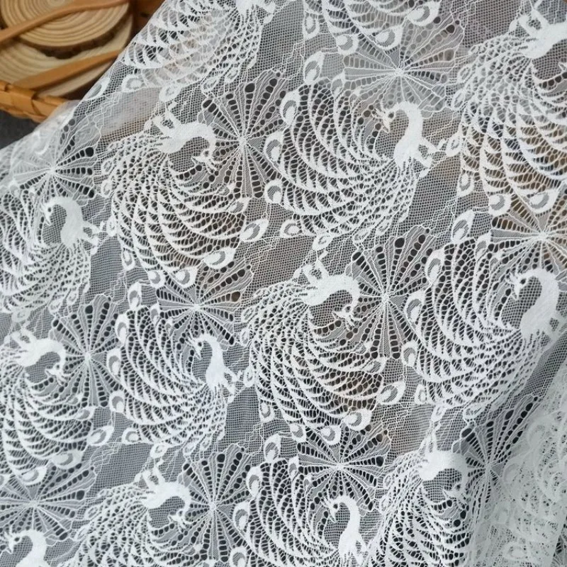 3M New Exquisite Peacock Mesh Embroidery Lace Decal Fabric Handmade Wedding Dress Curtains Clothing Decoration Accessories
3M New Exquisite Peacock Mesh Embroidery Lace Decal Fabric Handmade Wedding Dress Curtains Clothing Decoration Accessories