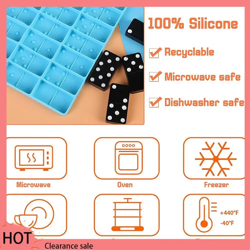 A88Z 1 Set Domino Silicone Resin Molds Resin Casting Mold With Storage Box Silicone Epoxy Casting Molds For DIY Craft
A88Z 1 Set Domino Silicone Resin Molds Resin Casting Mold With Storage Box Silicone Epoxy Casting Molds For DIY Craft