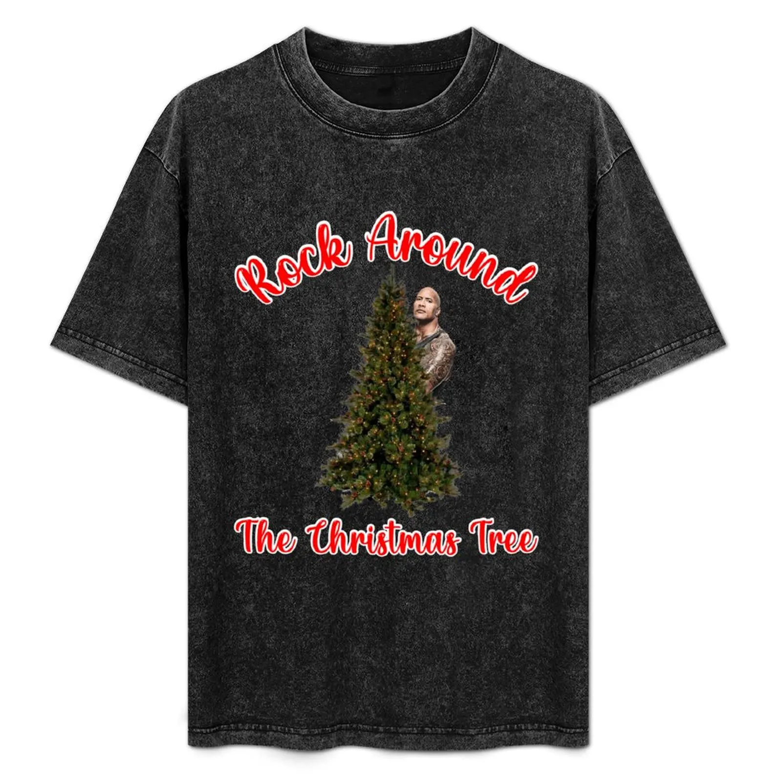 Rock around the Christmas tree T-Shirt Modern Style Print T-Shirt
Rock around the Christmas tree T-Shirt Modern Style Print T-Shirt