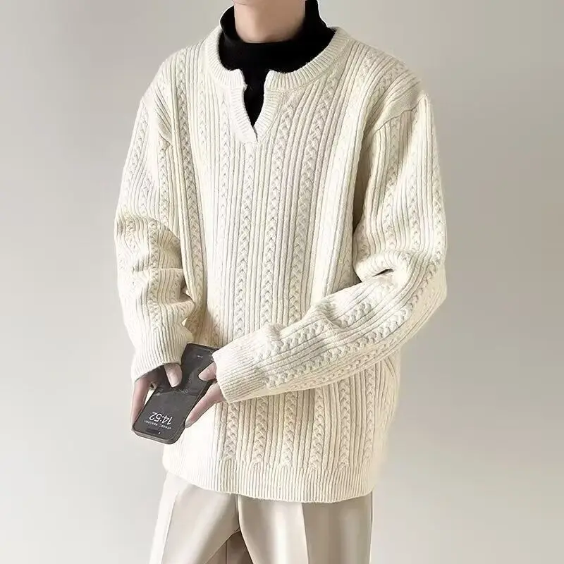 Cleanfit American Sle V-Ne Knitwear Men's Casual Autumn Winter Simple Leisure Lazy Patterned Sweater Polyester Fiber
Cleanfit American Sle V-Ne Knitwear Men's Casual Autumn Winter Simple Leisure Lazy Patterned Sweater Polyester Fiber