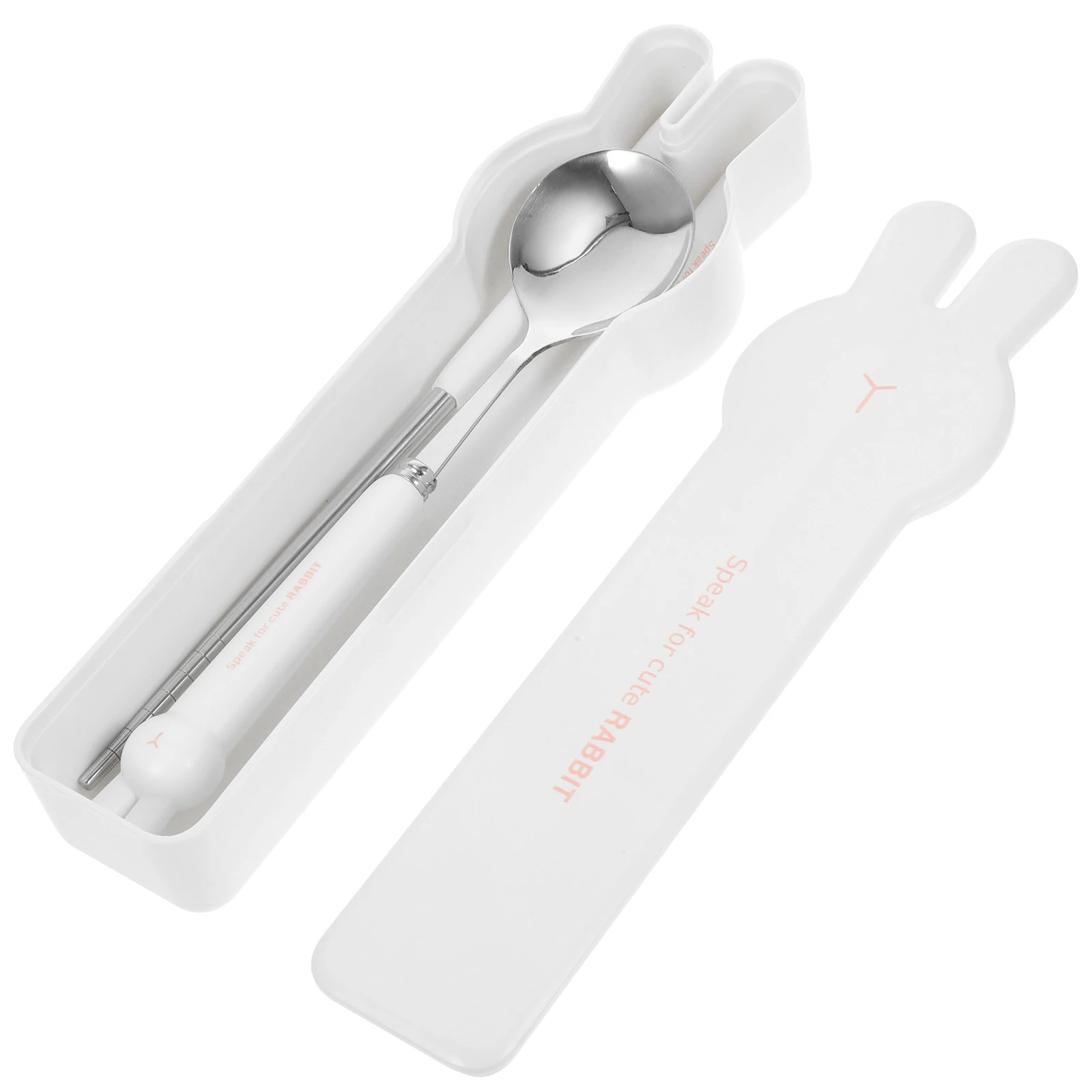 Portable Cutlery Set 2 Pieces Stainless Steel Spoon Chopsticks White Travel Silverware Lunch Box Reusable Utensils Case Storage
Portable Cutlery Set 2 Pieces Stainless Steel Spoon Chopsticks White Travel Silverware Lunch Box Reusable Utensils Case Storage