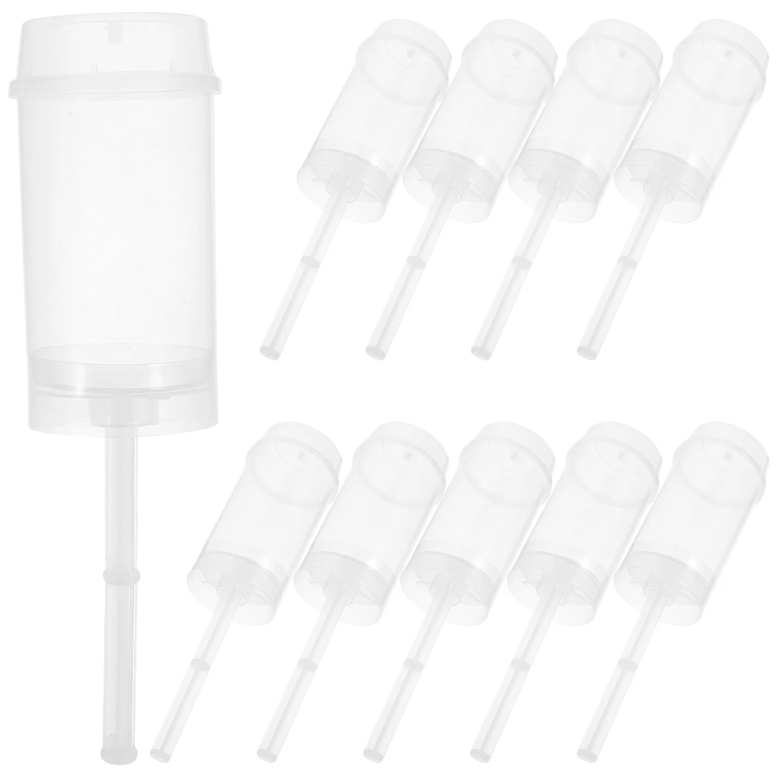 50pcs Pushable Cake Holders Push Cake Mold Rainbow Cake Pusher Push Pops Plastic Containers with Lids
50pcs Pushable Cake Holders Push Cake Mold Rainbow Cake Pusher Push Pops Plastic Containers with Lids