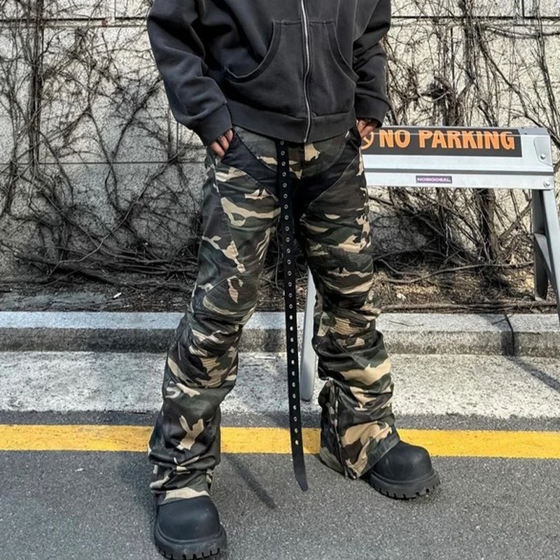 High Street Ailz Project Vibe с восковым покрытием, мотоциклетные джеты, плиссированные камуфляжные расклешенные брюки, брюки для спецодежды
High Street Ailz Project Vibe с восковым покрытием, мотоциклетные джеты, плиссированные камуфляжные расклешенные брюки, брюки для спецодежды