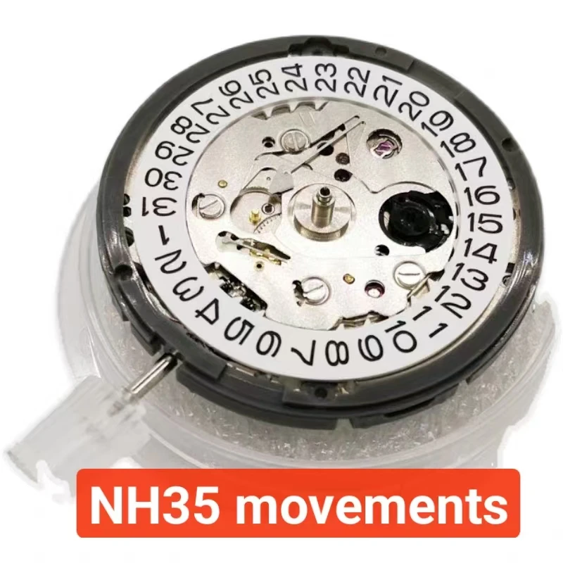 NH35A Новый механический механизм премиум-класса NH35 Белый колесо даты 24 камня Автоматический автоподзавод Высокая точность Замена Movt
NH35A Новый механический механизм премиум-класса NH35 Белый колесо даты 24 камня Автоматический автоподзавод Высокая точность Замена Movt