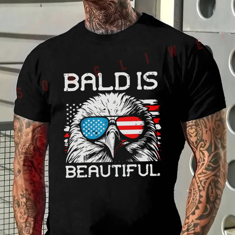 Motorcycle 4Th Of July Eagle Bald Beautiful USA American Men's Fashion T-shirt Casual For Summer Comfortable Short Sleeve Tops
Motorcycle 4Th Of July Eagle Bald Beautiful USA American Men's Fashion T-shirt Casual For Summer Comfortable Short Sleeve Tops