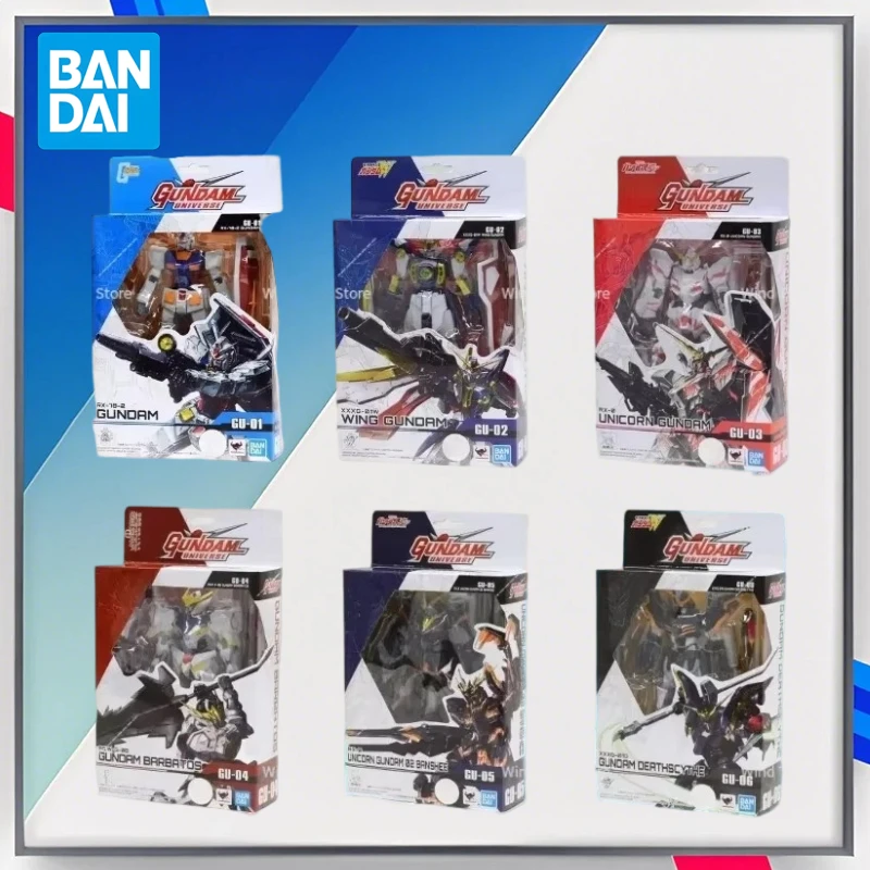 Bandai-Kit of Gundam, аниме-фигурка Guine, готовый продукт, крыло единорога, подлинная модель Gunpla, аниме-фигурки
Bandai-Kit of Gundam, аниме-фигурка Guine, готовый продукт, крыло единорога, подлинная модель Gunpla, аниме-фигурки