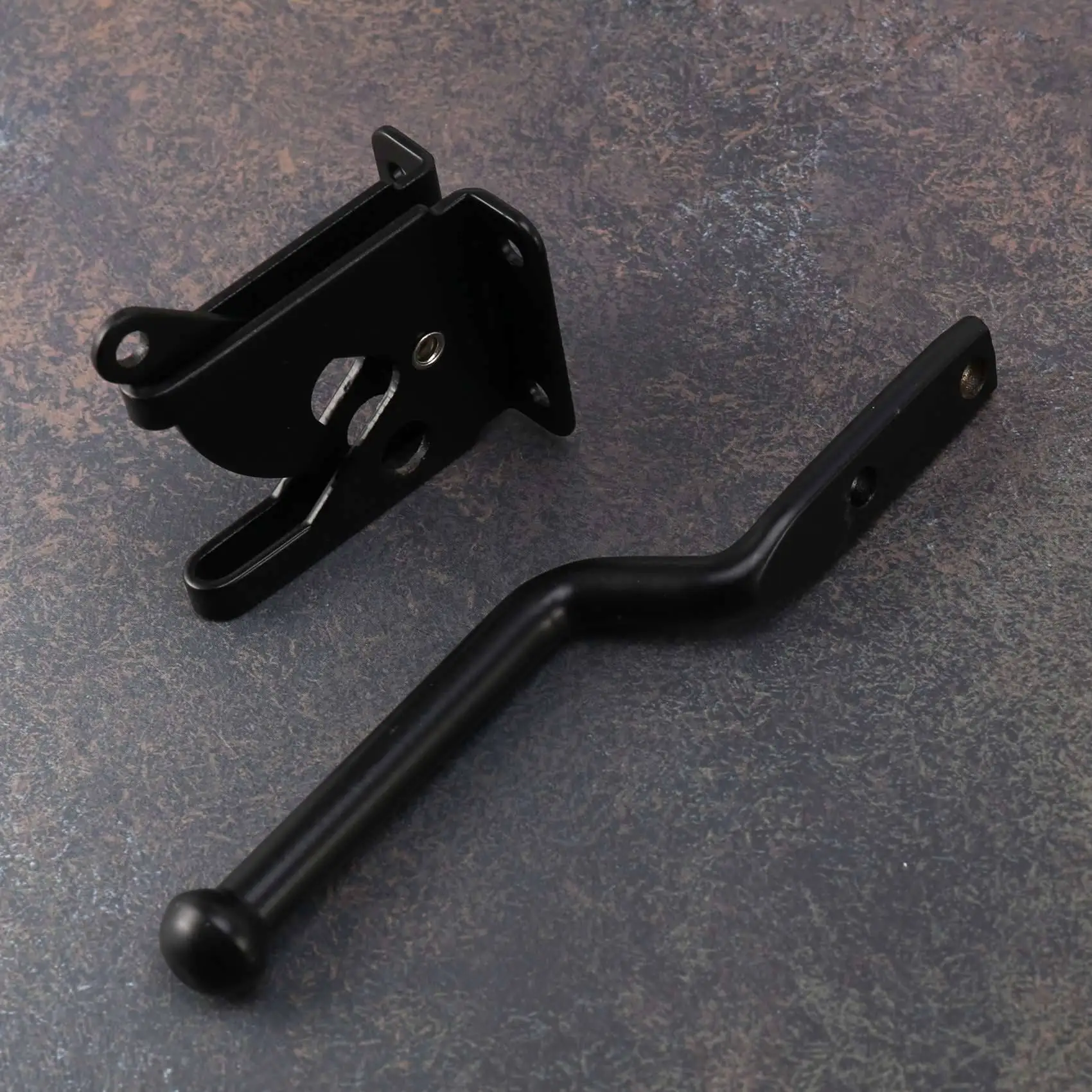 ABBY-10X Self Locking Gate Latch Automatic Heavy Force Lever Fence Gate Lock For Wood Fence Gate Door Latches Steel Black
ABBY-10X Self Locking Gate Latch Automatic Heavy Force Lever Fence Gate Lock For Wood Fence Gate Door Latches Steel Black