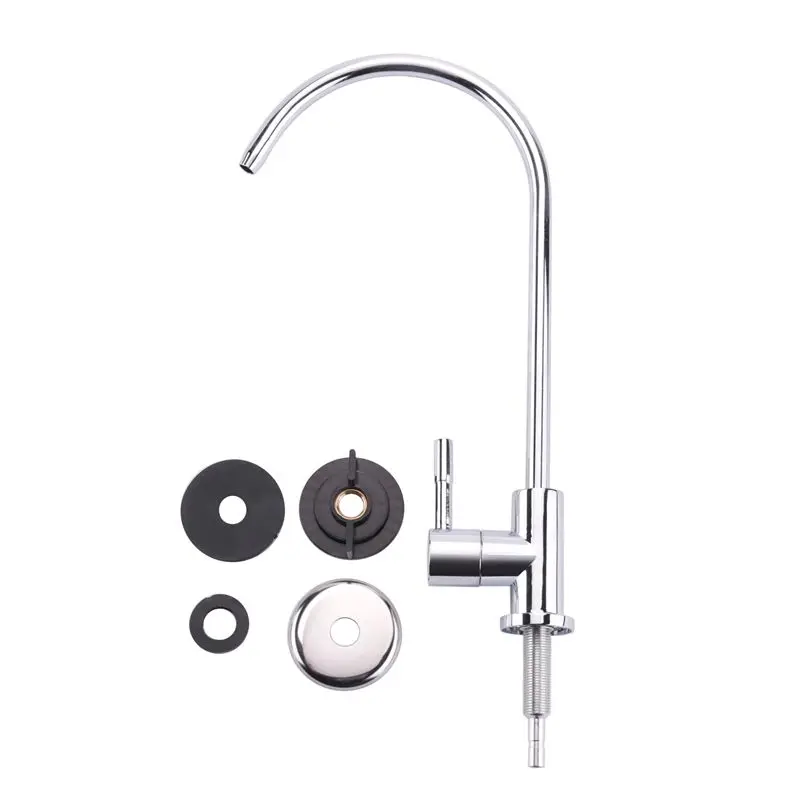 A74E-3X 1/4 Inch Chrome Drinking Water Filter Faucet Reverse Osmosis Sink Kitchen Tap
A74E-3X 1/4 Inch Chrome Drinking Water Filter Faucet Reverse Osmosis Sink Kitchen Tap