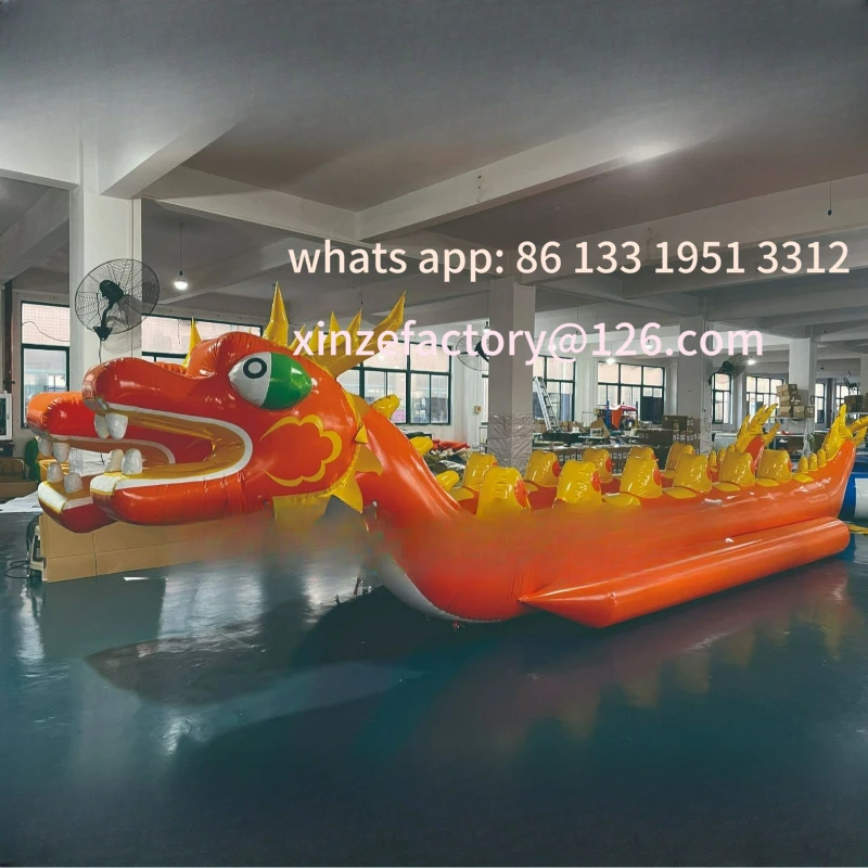 Customizable closed air double row 12-seat water dragon boat toy amusement equipment
Customizable closed air double row 12-seat water dragon boat toy amusement equipment